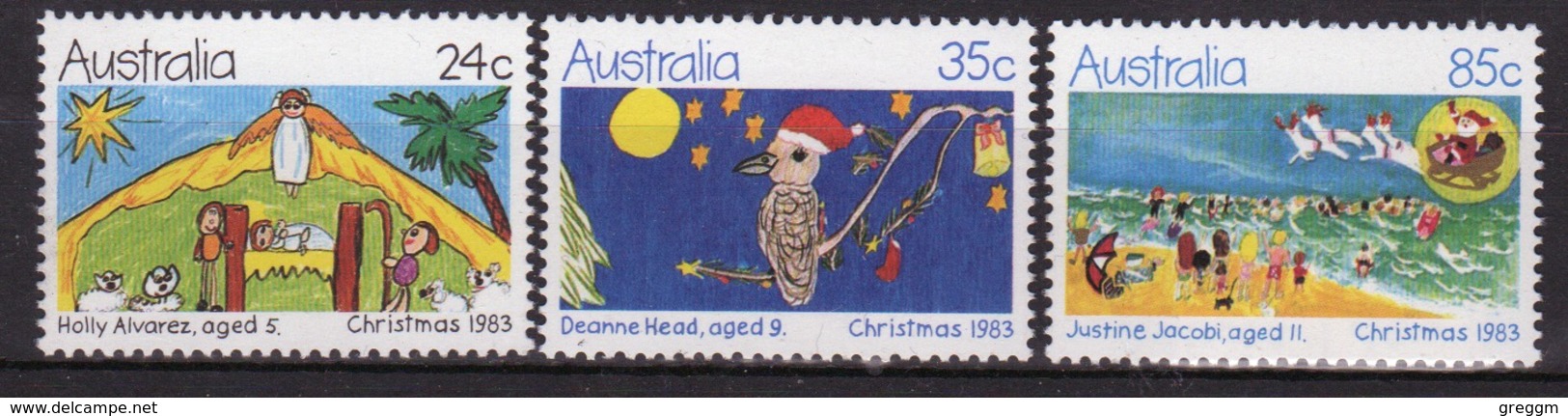 Australia 1983 Set Of Stamps To Celebrate Christmas. - Mint Stamps