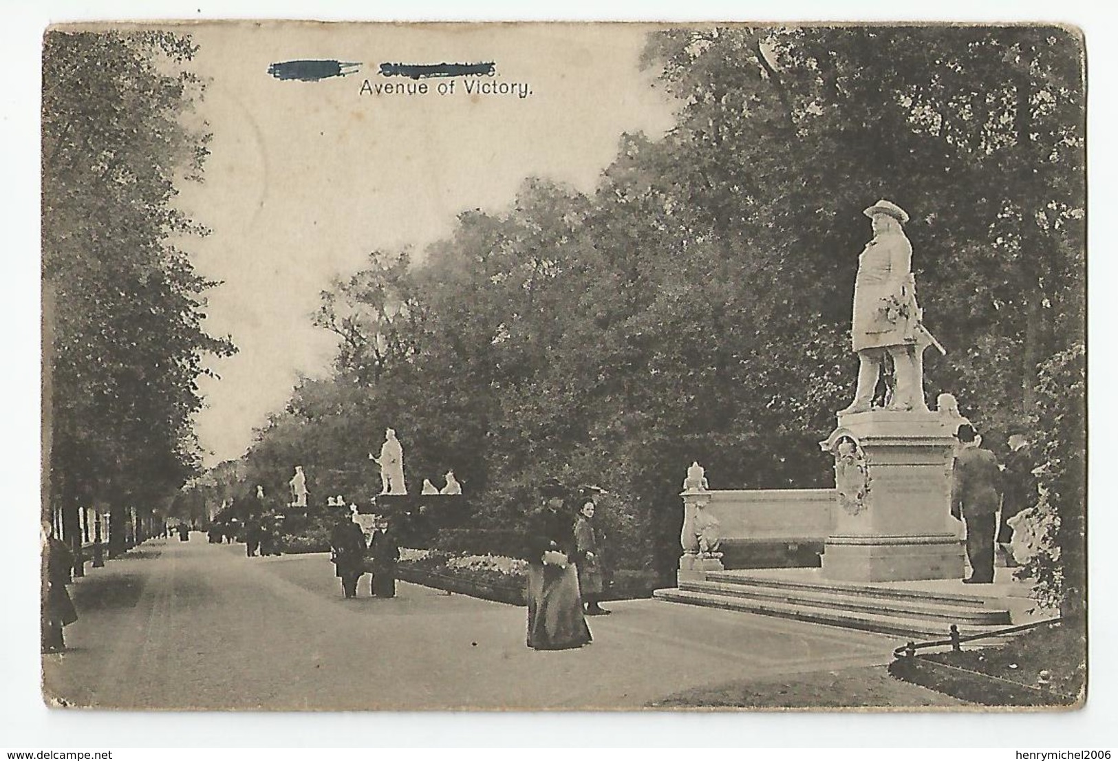 Allemagne - Berlin Avenue Of Victory 1918 - Sonstige & Ohne Zuordnung