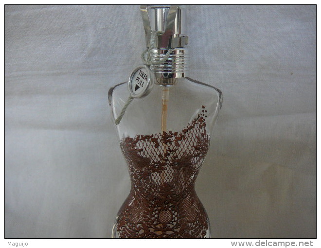 GAULTIER :  COLLECTOR  CORSET RESILLE  " VAPO  20  ML  " VIDE  LIRE ET VOIR !! - Miniatures Femmes (sans Boite)