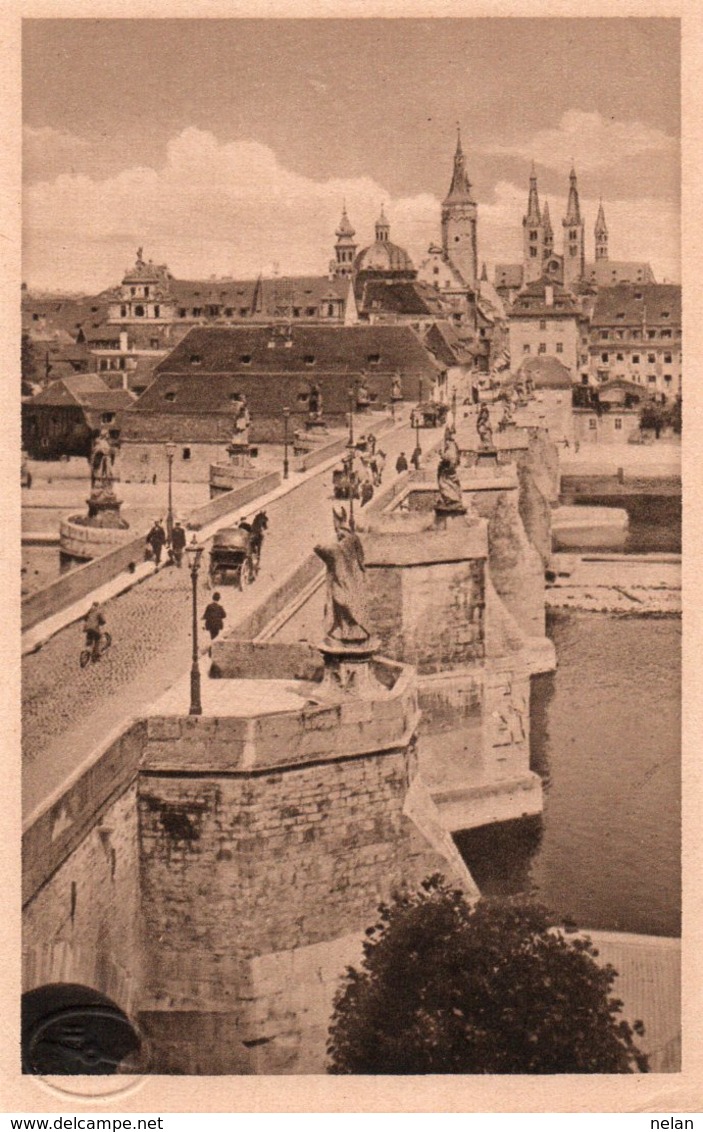 WURZBURG-ALTE MAINBRUCKE-NON VIAGGIATA - Wuerzburg