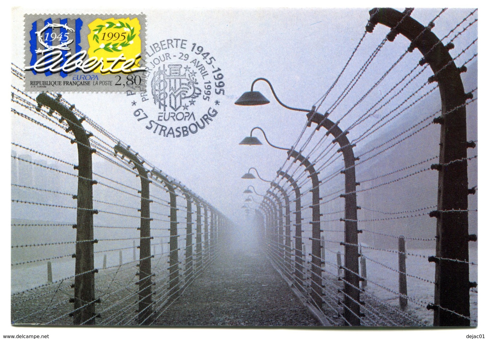 Auschwitz - PJ Strasbourg Du 29 Avril 1995 - X 138 - WW2