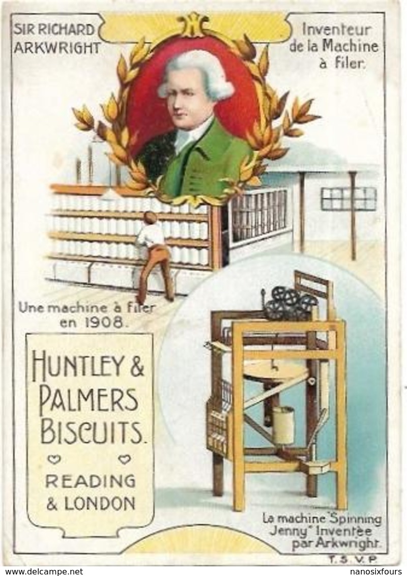 CHROMOS IMAGES LOT DES 2.  HUNTLEY  PALMERS BISCUITS - Autres & Non Classés