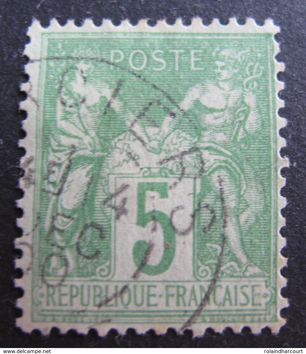 FD/2636 - SAGE TYPE II N°102 - CàD - Cote : 8,00 € - 1898-1900 Sage (Tipo III)