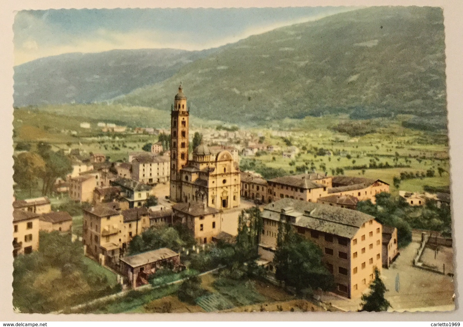 MADONNA DI TIRANO - PANORAMA VIAGGIATA FG - Sondrio