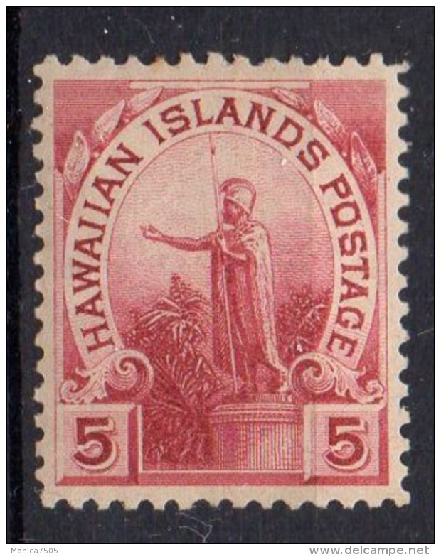 HAWAII ( POSTE ) : Y&amp;T  N°  65  TIMBRE  NEUF  AVEC  TRACE  DE  CHARNIERE . - Hawaii