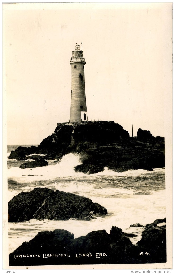 CORNWALL - THE LAND'S END - LONGSHIPS LIGHTHOUSE RP Co415 - Land's End