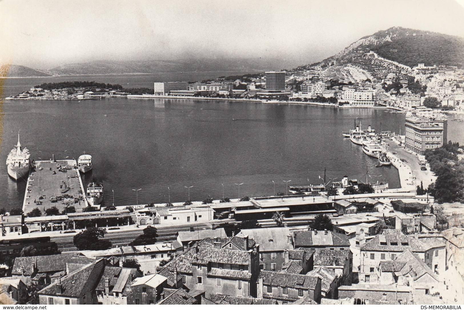 Split - Railway Station , Bahnhof 1965 - Kroatië