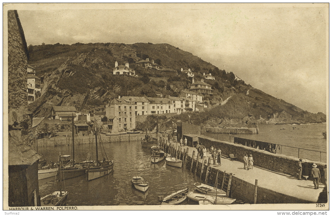 CORNWALL - POLPERRO - HARBOUR &amp; WARREN Co542 - Other & Unclassified