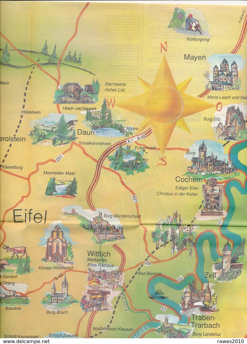 Trier Stadtplan Und Plan Der Region - Sonstige & Ohne Zuordnung