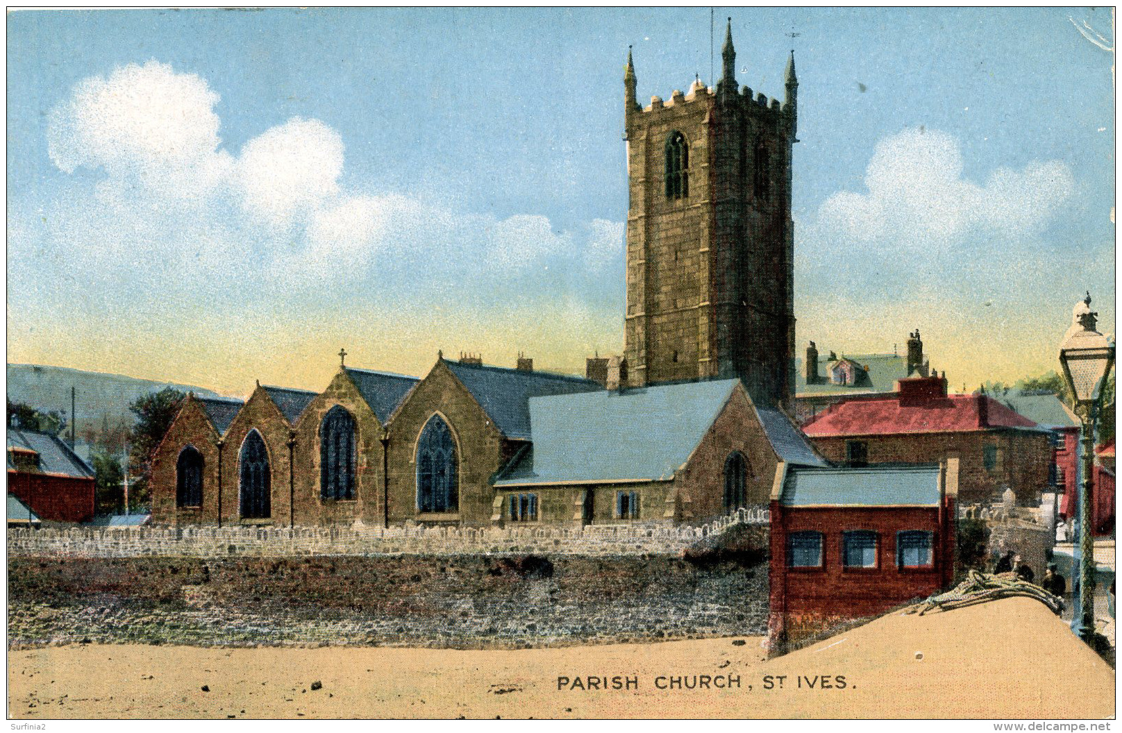 CORNWALL - ST IVES - PARISH CHURCH  Co522 - St.Ives