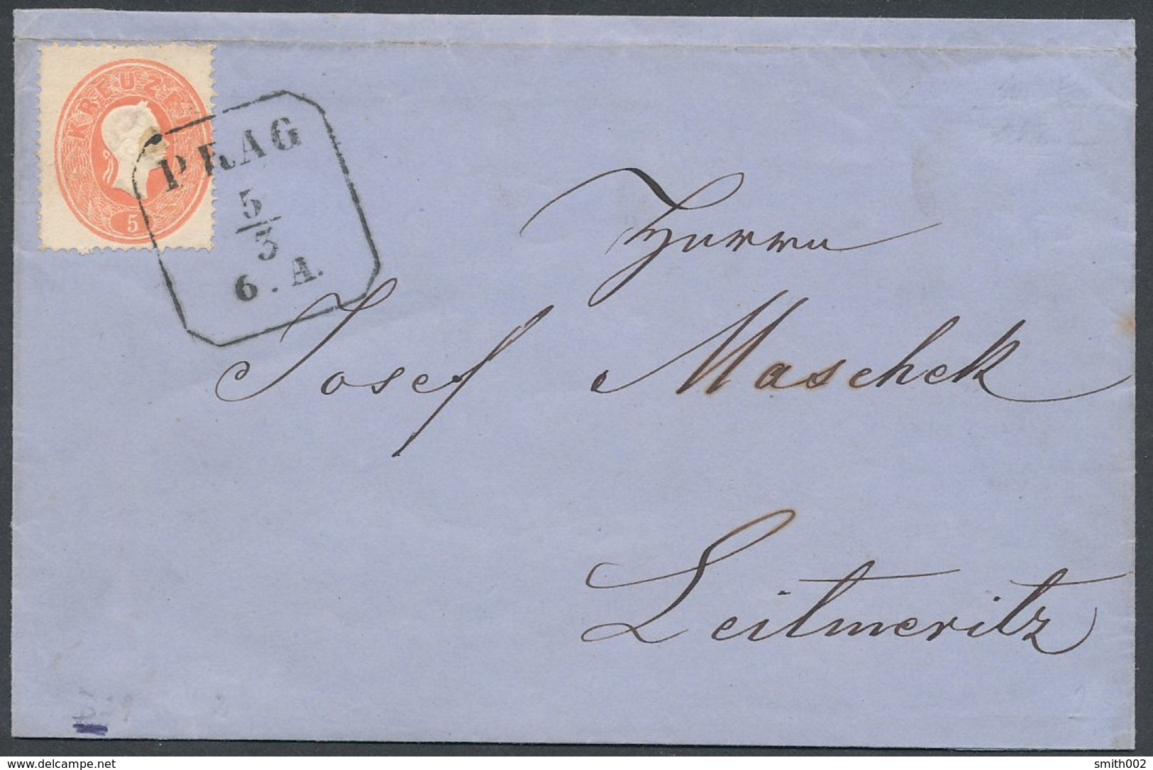 AUSTRIA - 186? - Lettres & Documents