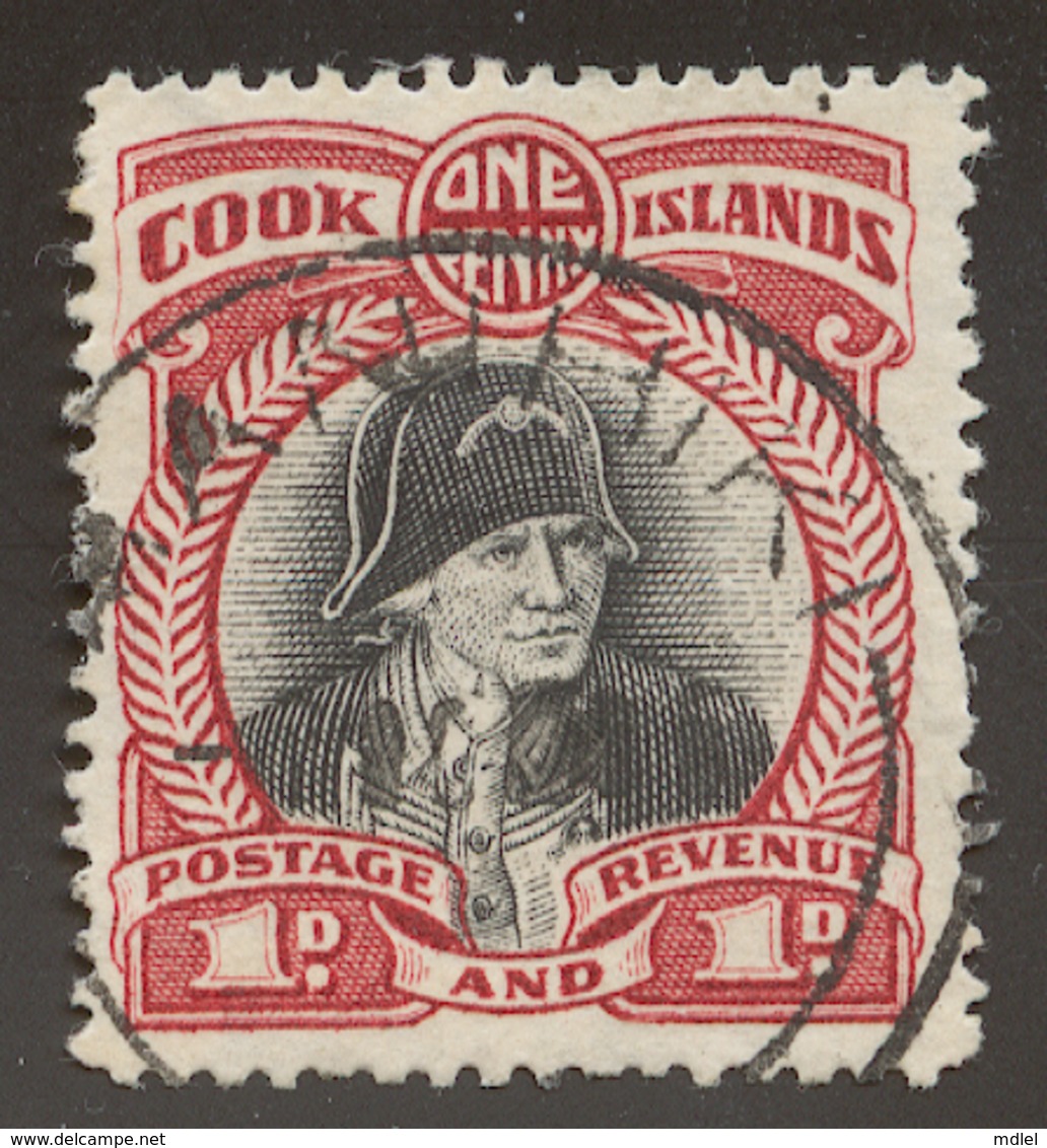 Cook Islands SG# 138 CAPTAIN JAMES COOK - Cook