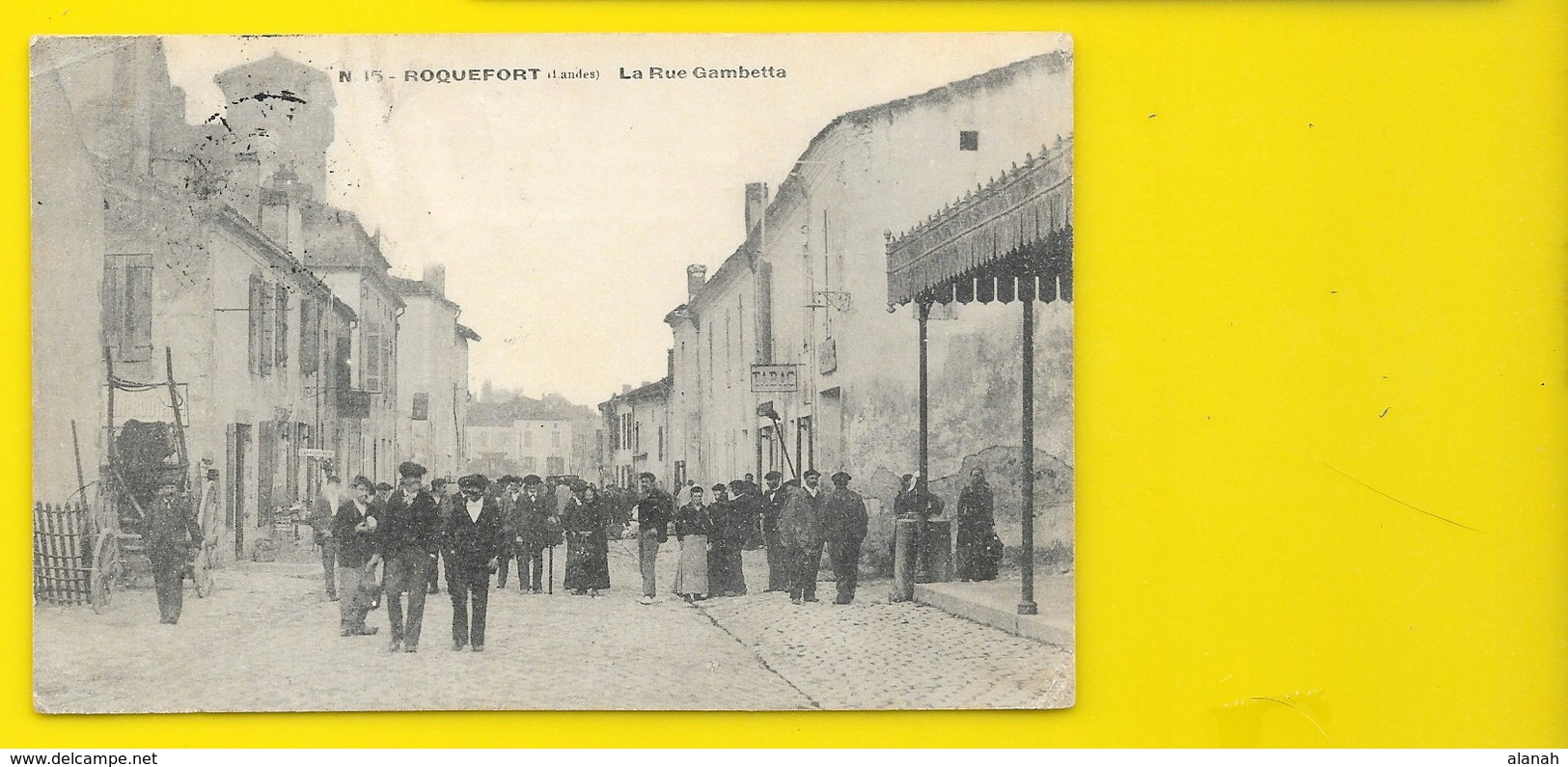 ROQUEFORT La Rue Gambetta () Landes (40) - Roquefort