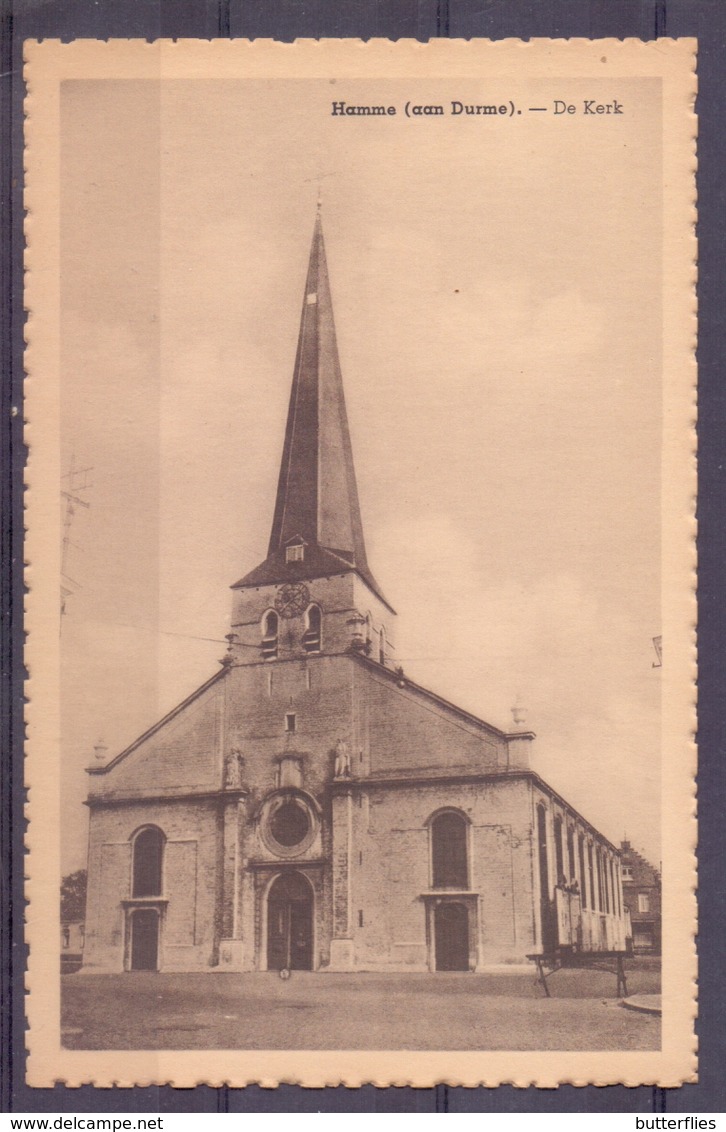 Hamme  ( Aan De Durme ) - De Kerk - Hamme