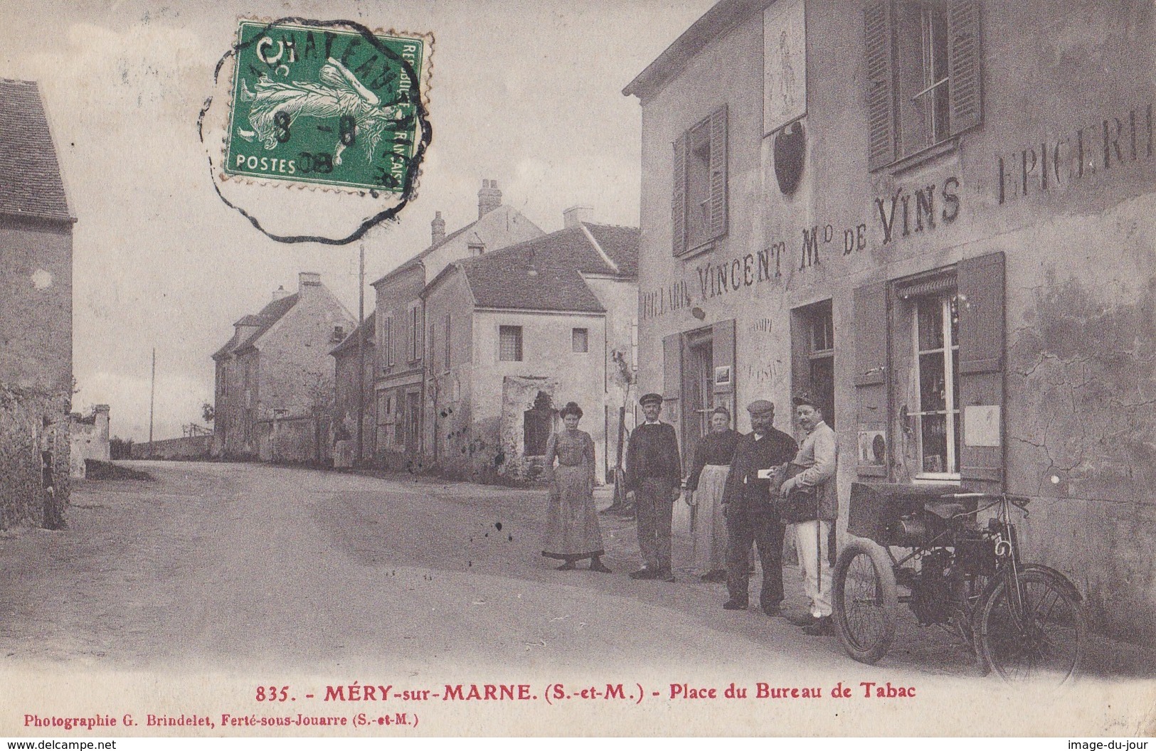 Méry Sur Marne  Place Du Bureau De Tabac  PRIX FIXE - Other & Unclassified