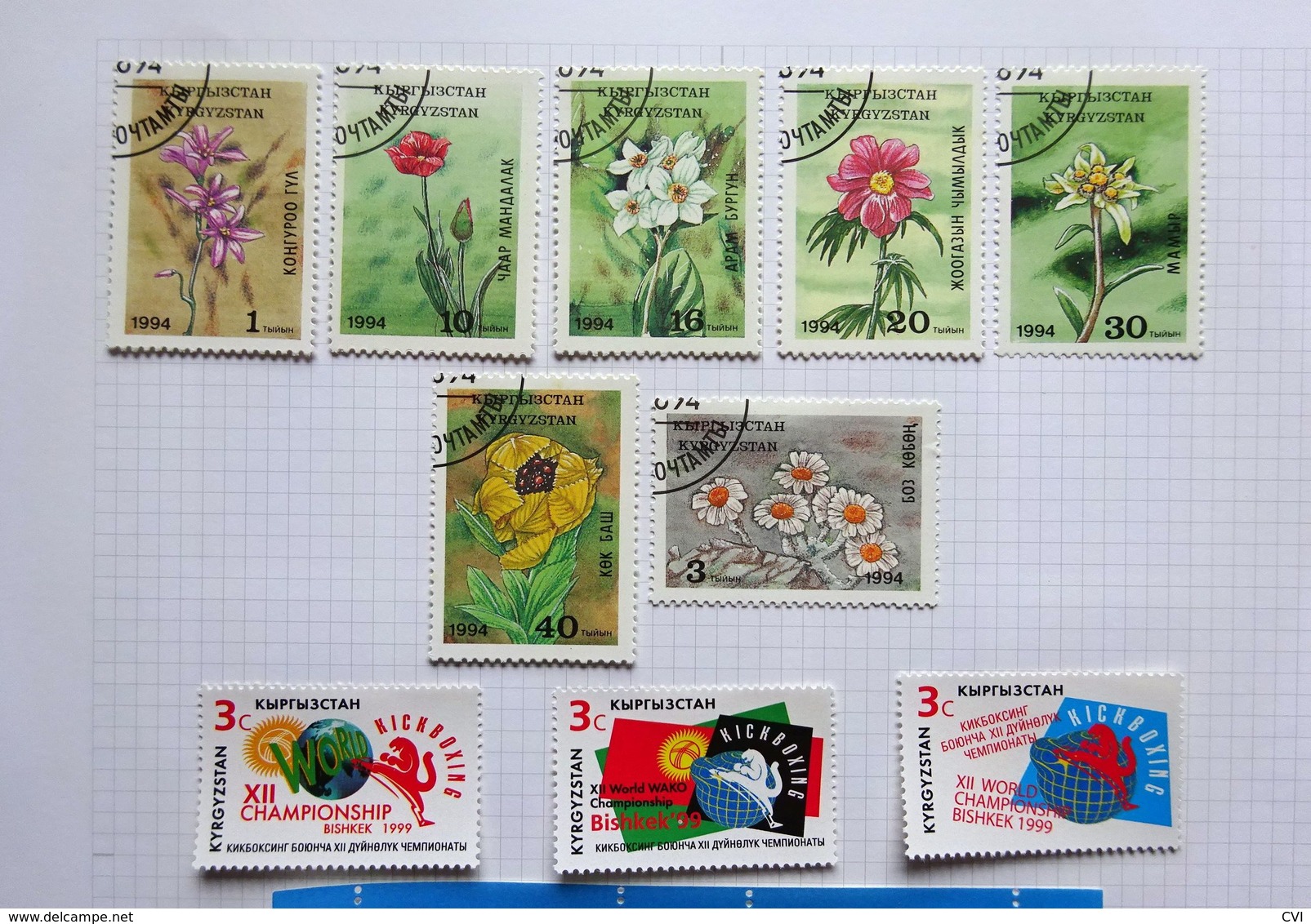 Kyrgyzstan incl Minisheets, Mint/Used on Pages.