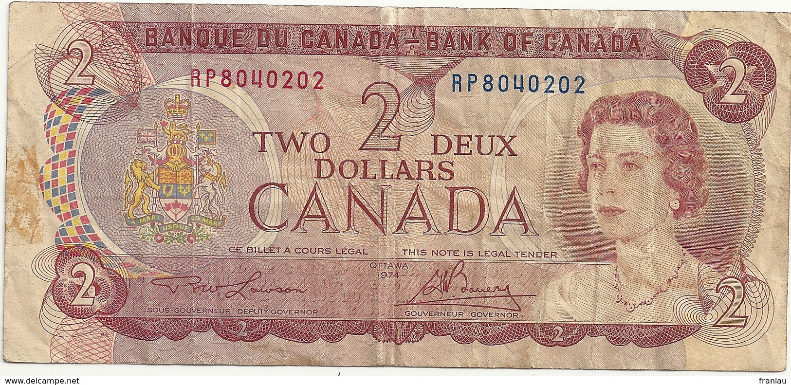 Canada 2 Dollars 1974 - Canada