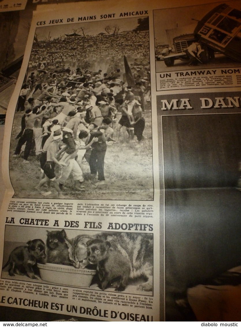 1952 RADAR: Course-folie FLEUR-de-MAI;Explosion à Marseille;Quang-Khê,Indochine;Pierre-St-Martin;Farnborough;Hayange;etc