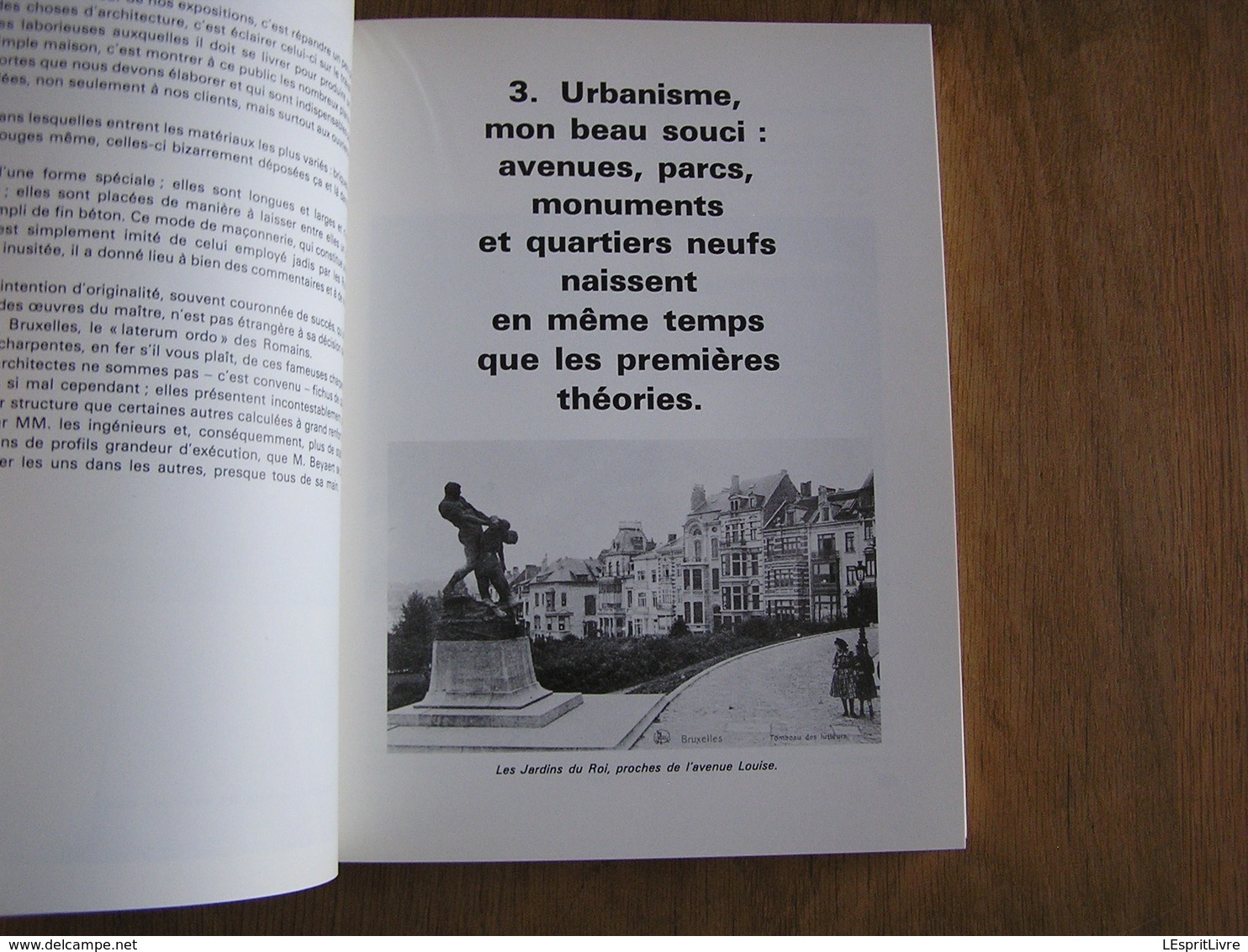 CONTRIBUTION A UNE ANTHOLOGIE DE L' ESPACE BATI BRUXELLOIS Régionalisme Architecture Léopold Urbanisme Horta Art Nouveau