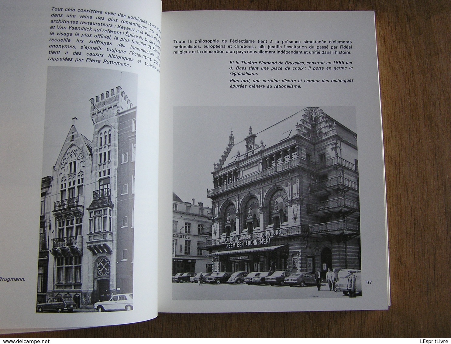 CONTRIBUTION A UNE ANTHOLOGIE DE L' ESPACE BATI BRUXELLOIS Régionalisme Architecture Léopold Urbanisme Horta Art Nouveau