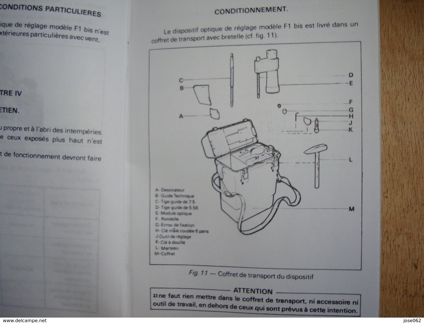 LUNETTE DE REGLAGE POUR ARME PORTATIVE - Autres & Non Classés