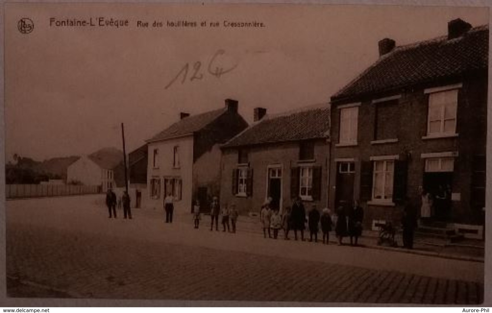 Fontaine-L'Evêque Rue Des Houillères Et Rue Cressonnière - Fontaine-l'Evêque