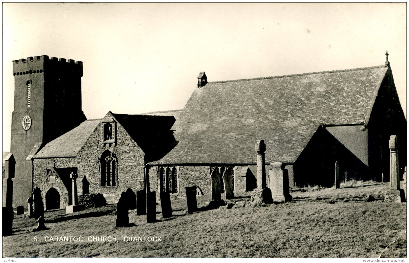 CORNWALL - NEWQUAY - CRANTOCK  - S. CARANTOC CHURCH RP Co94 - Other & Unclassified