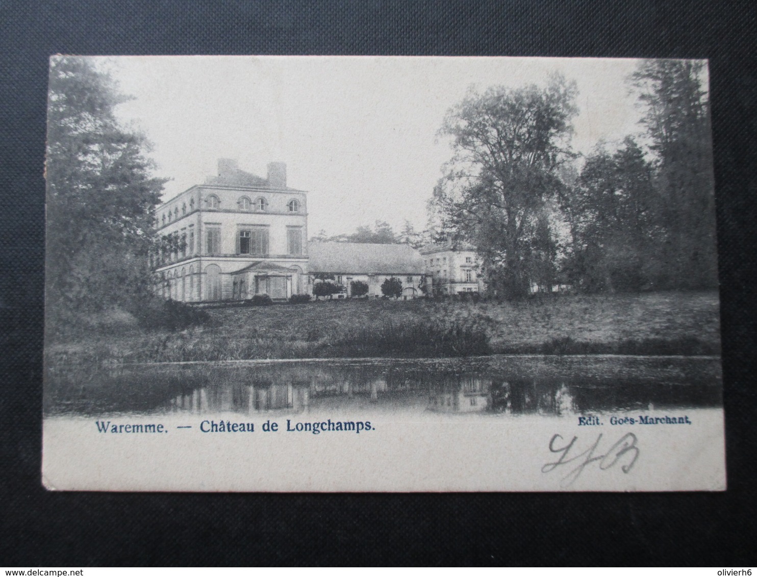 CP BELGIQUE (M1818) WAREMME (2 VUES) Château De Longchamps - Waremme