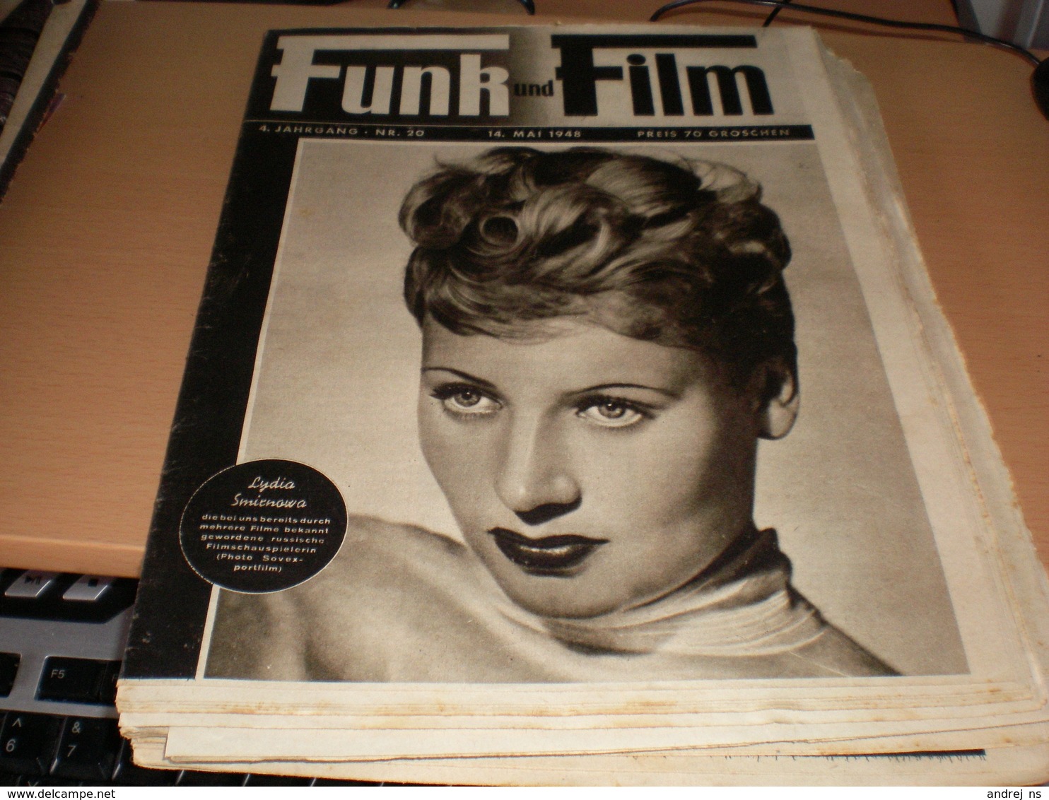 Funk Und Film Nr 20 1948 Lydia Smirnowa - Magazines