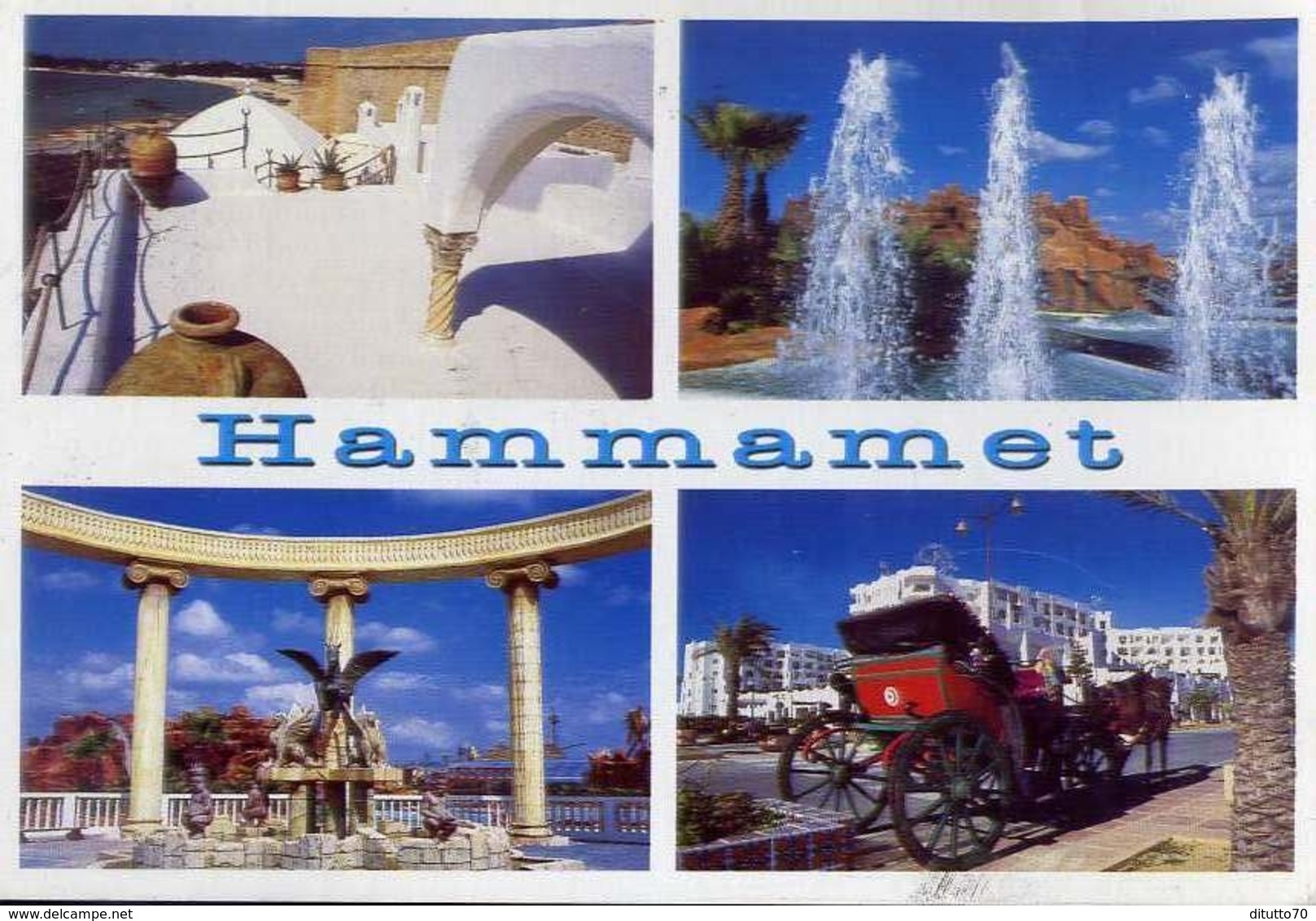 Hammamet - Tunisie - Formato Grande Viaggiata – E 7 - Tunisia