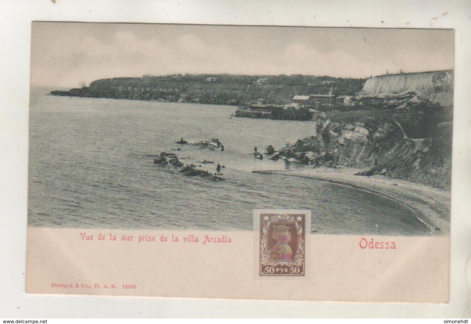 ODESSA -Vue De La Mer Prise De La Villa D'Acadia - Ukraine