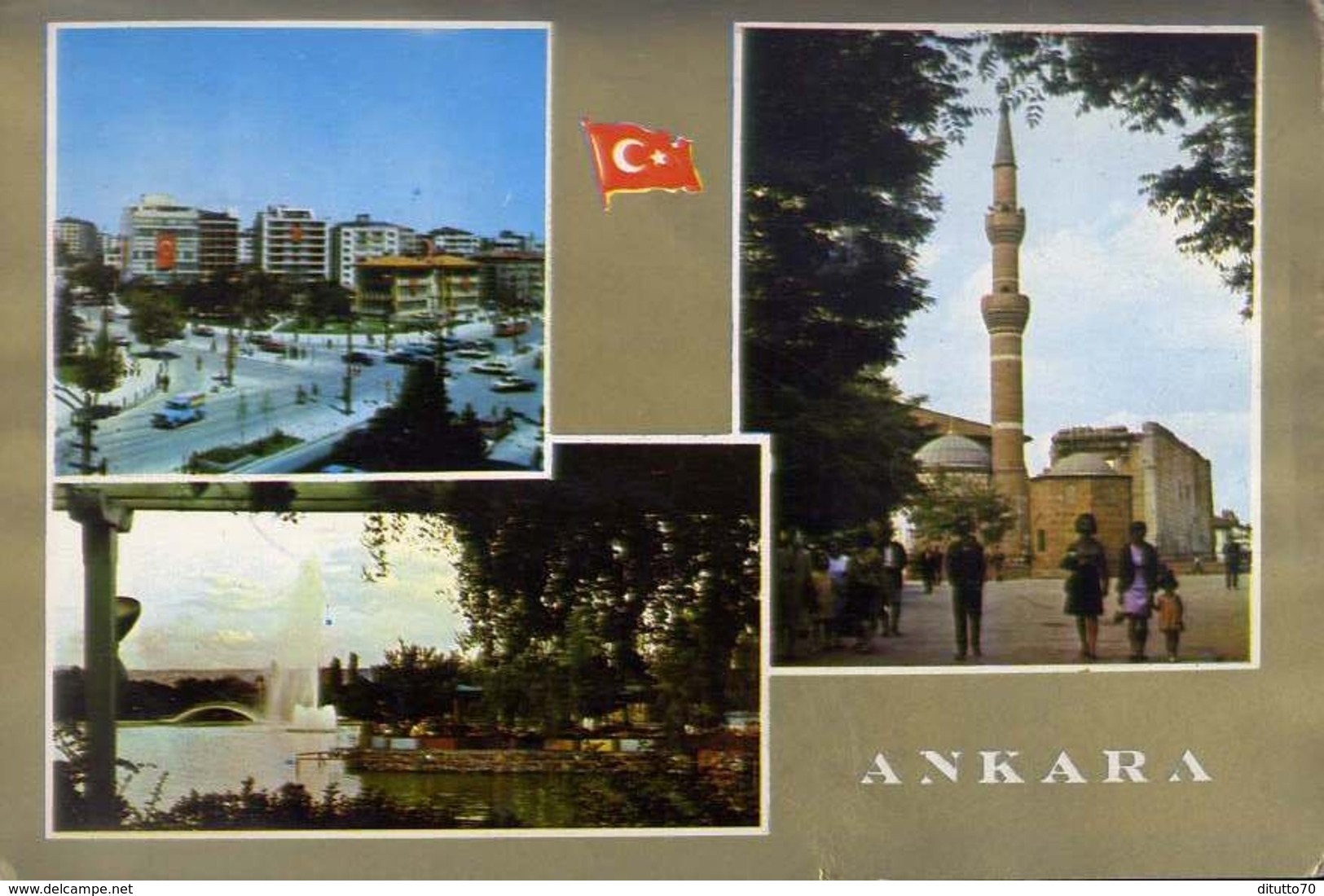 Ankara - Formato Grande Viaggiata – E 7 - Non Classificati