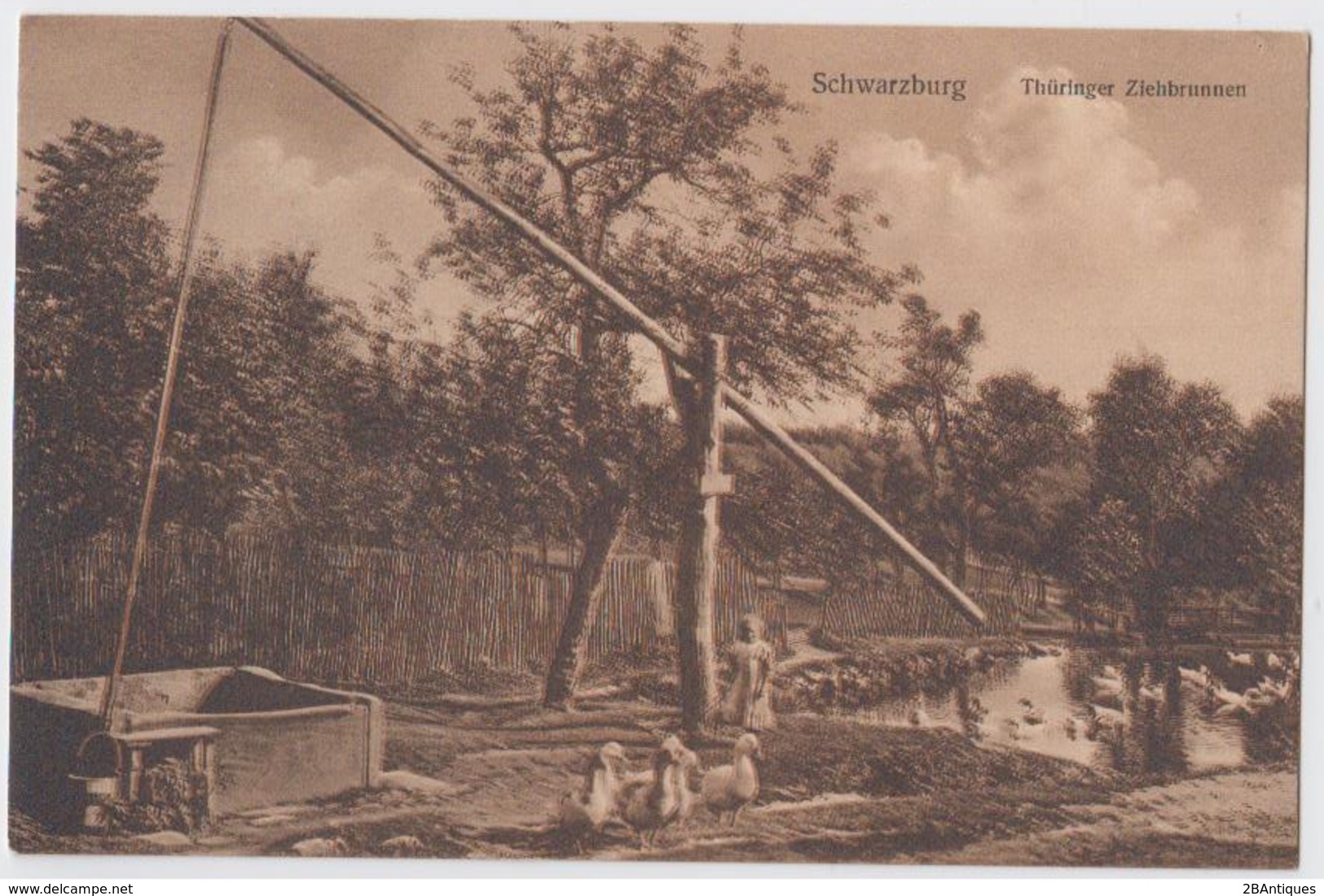 Schwarzburg - Thüringer Ziehbrunnen - Bad Blankenburg