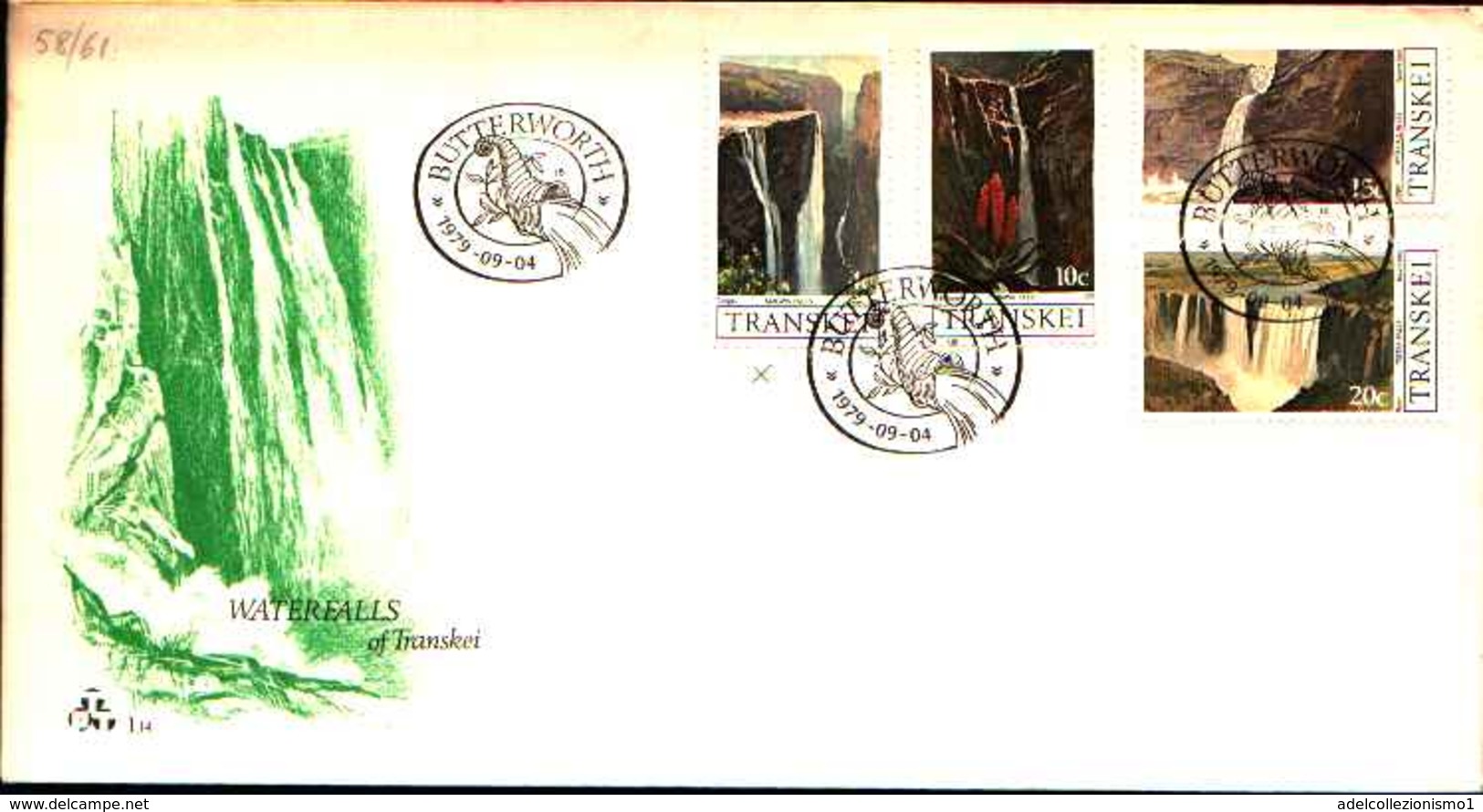 72498)  TRANSKEI 1979 Cascate FDC - Transkei