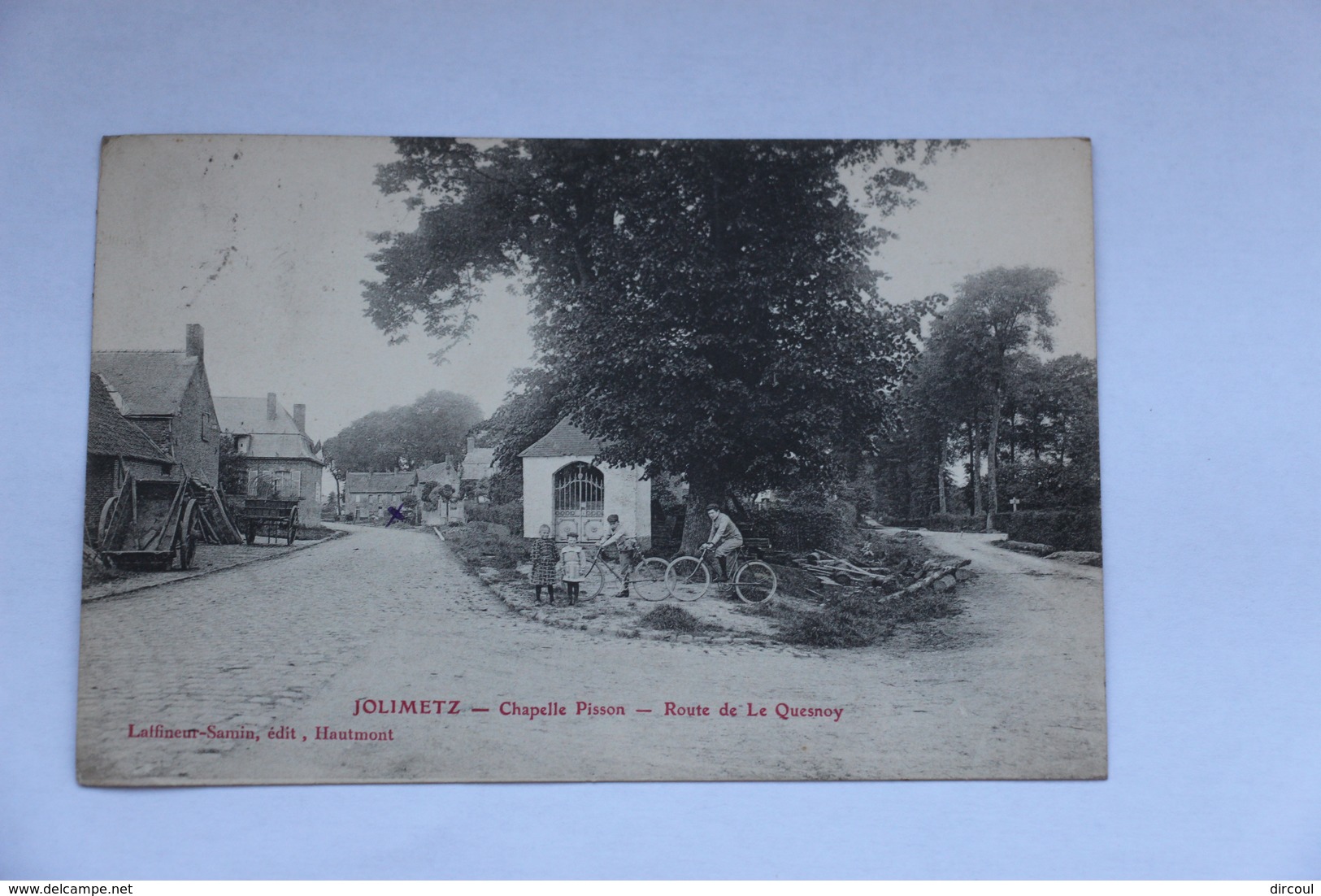 39393 -  Jolimetz  Chapelle  Pisson - Route  De Le Quesnoy - Other & Unclassified