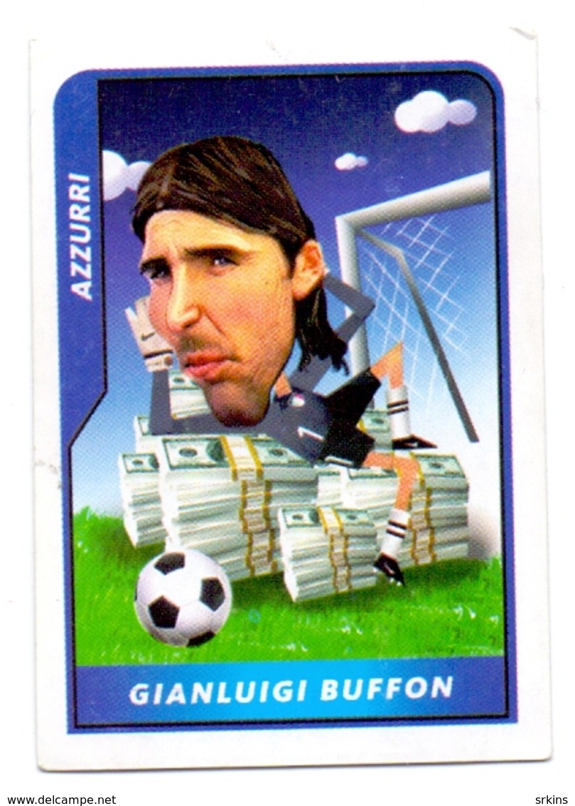 Sticker World Cup WC FIFA 2006 Italia Italy GIANLUIGI BUFFON Fotball Fan - Altri & Non Classificati