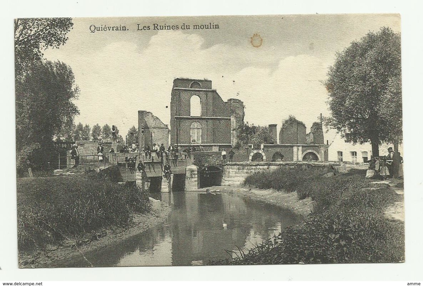 Quiévrain  *  Les Ruines Du Moulin - Quiévrain