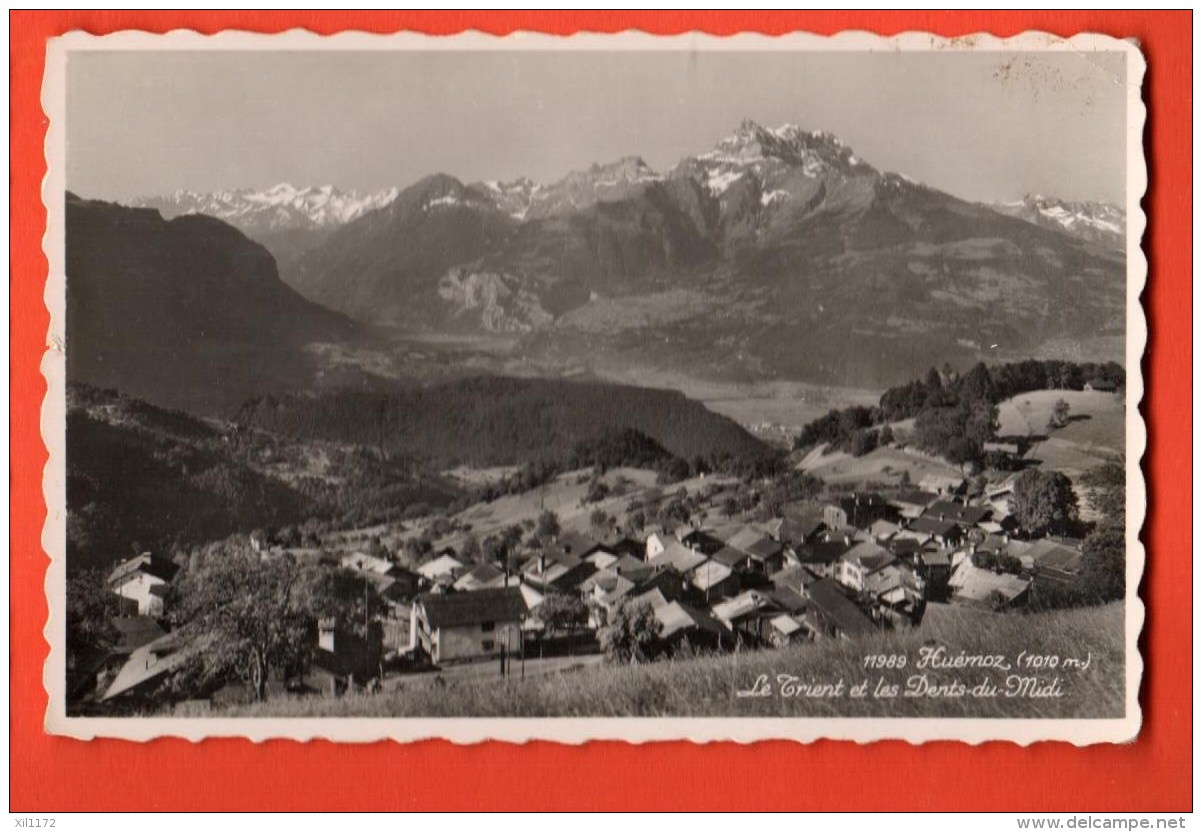 FKA-27  Huémoz Et Le Trient Et  Dents Du Midi. Non Circulé. Perrochet 11989 - Roche