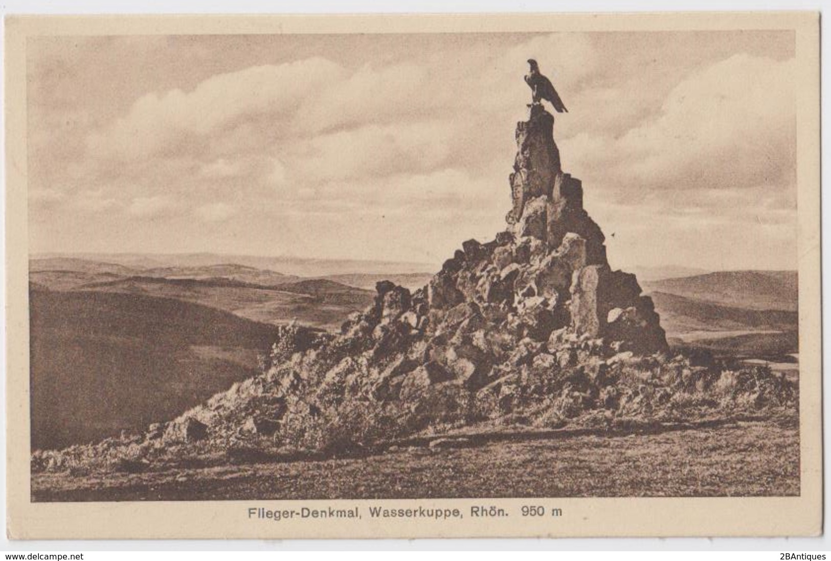 Rhön - Fliegerdenkmal Auf Der Wasserkuppe - Rhoen