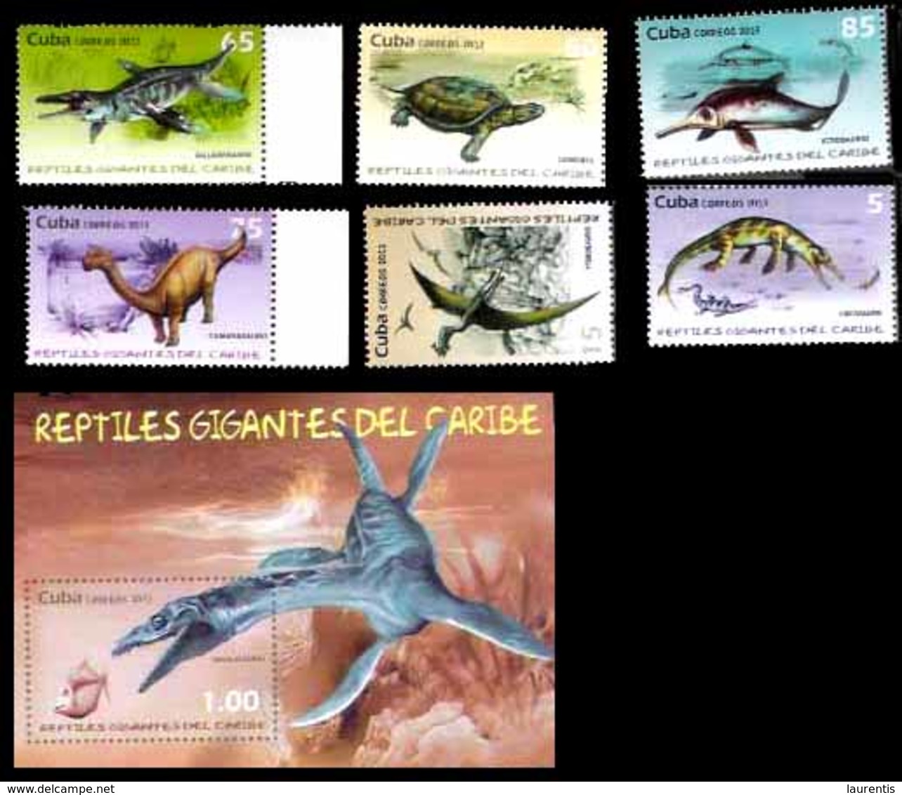 647  Prehistoric  Fauna Prehistorique - 2013 - MNH - 3,50 - Vor- U. Frühgeschichte