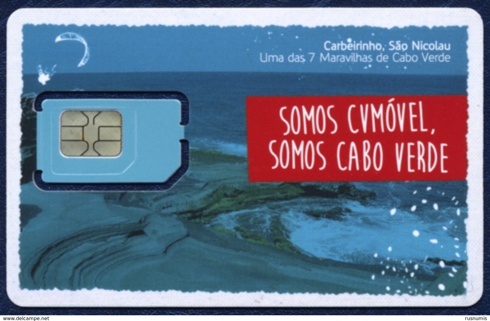 CAPE VERDE CABO VERDE GSM (SIM) CARD CVMovel MINT UNUSED - Cap Vert