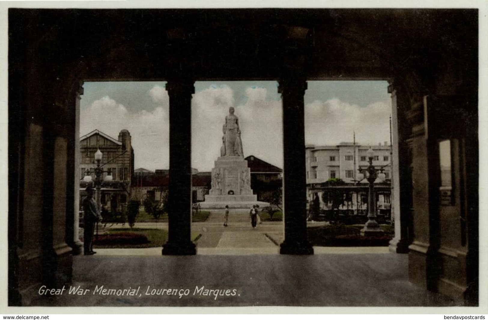 Mozambique, LOURENÇO MARQUES, Great War Memorial (1930s) Postcard - Mozambique