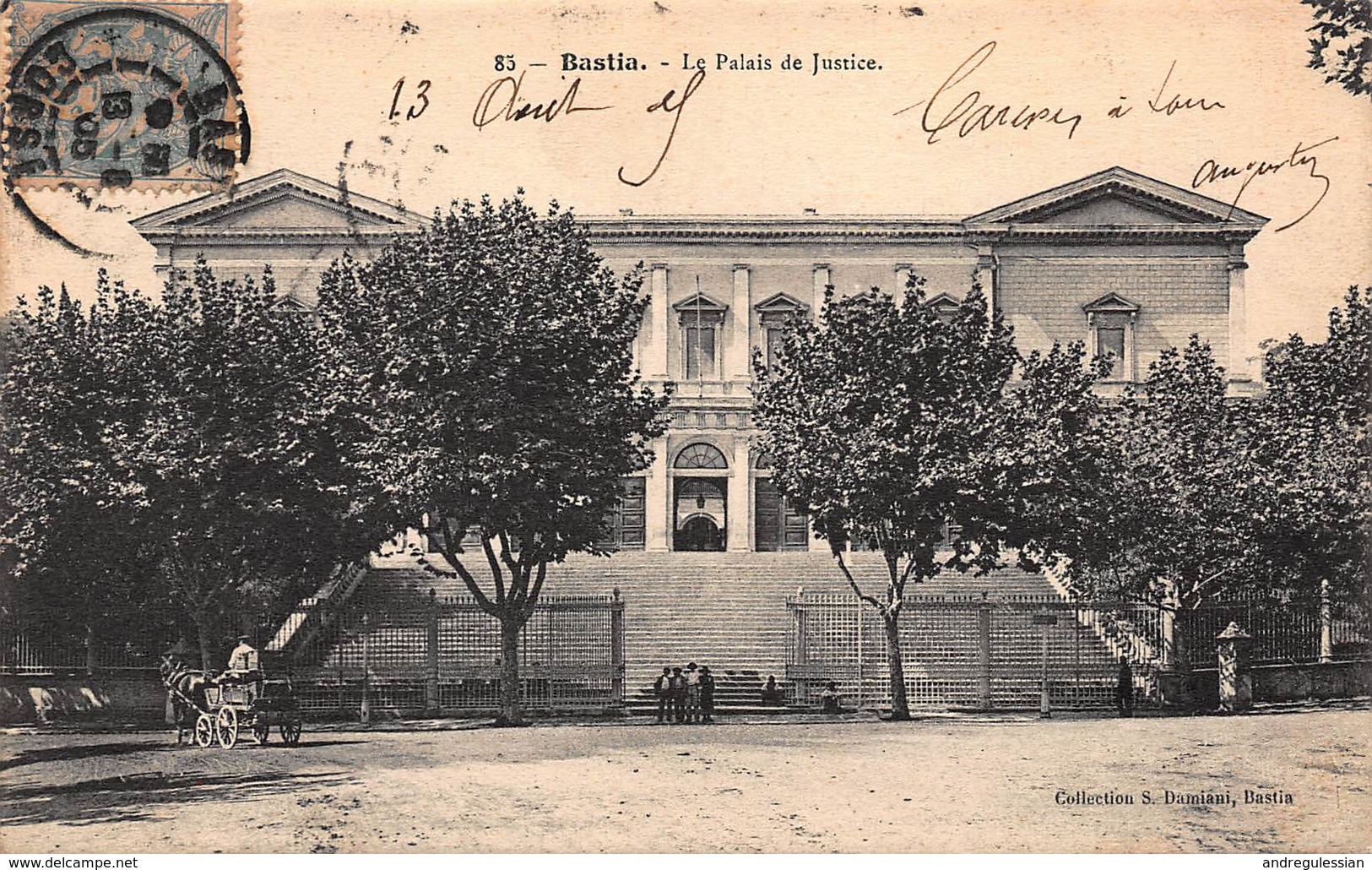 CPA BASTIA - Le Palais De Justice - Bastia