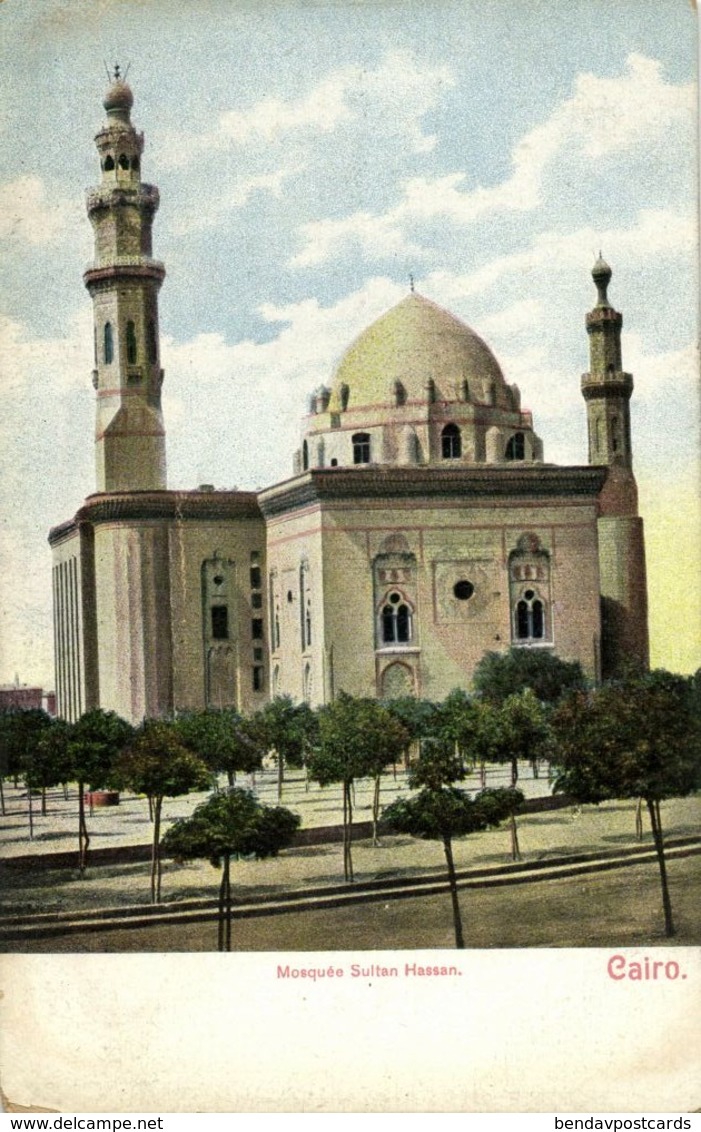 Egypt, CAIRO, Sultan Hassan Mosque (1910s) Postcard - Cairo