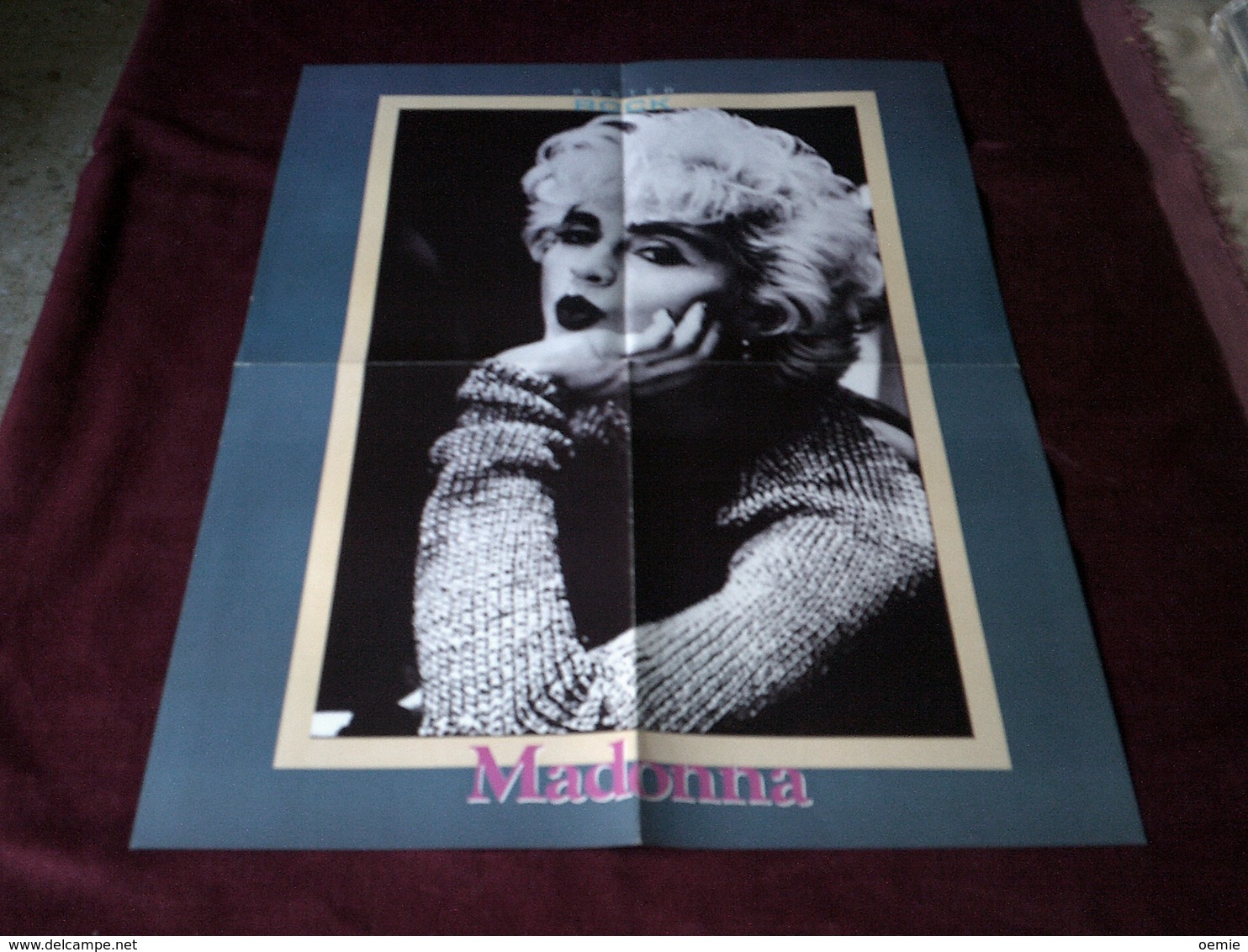 POSTER ROCK  DE MADONNA  DU FILM RECHERCHE  SUSAN DESESPEREMENT  440 X 540 Mm - Manifesti & Poster