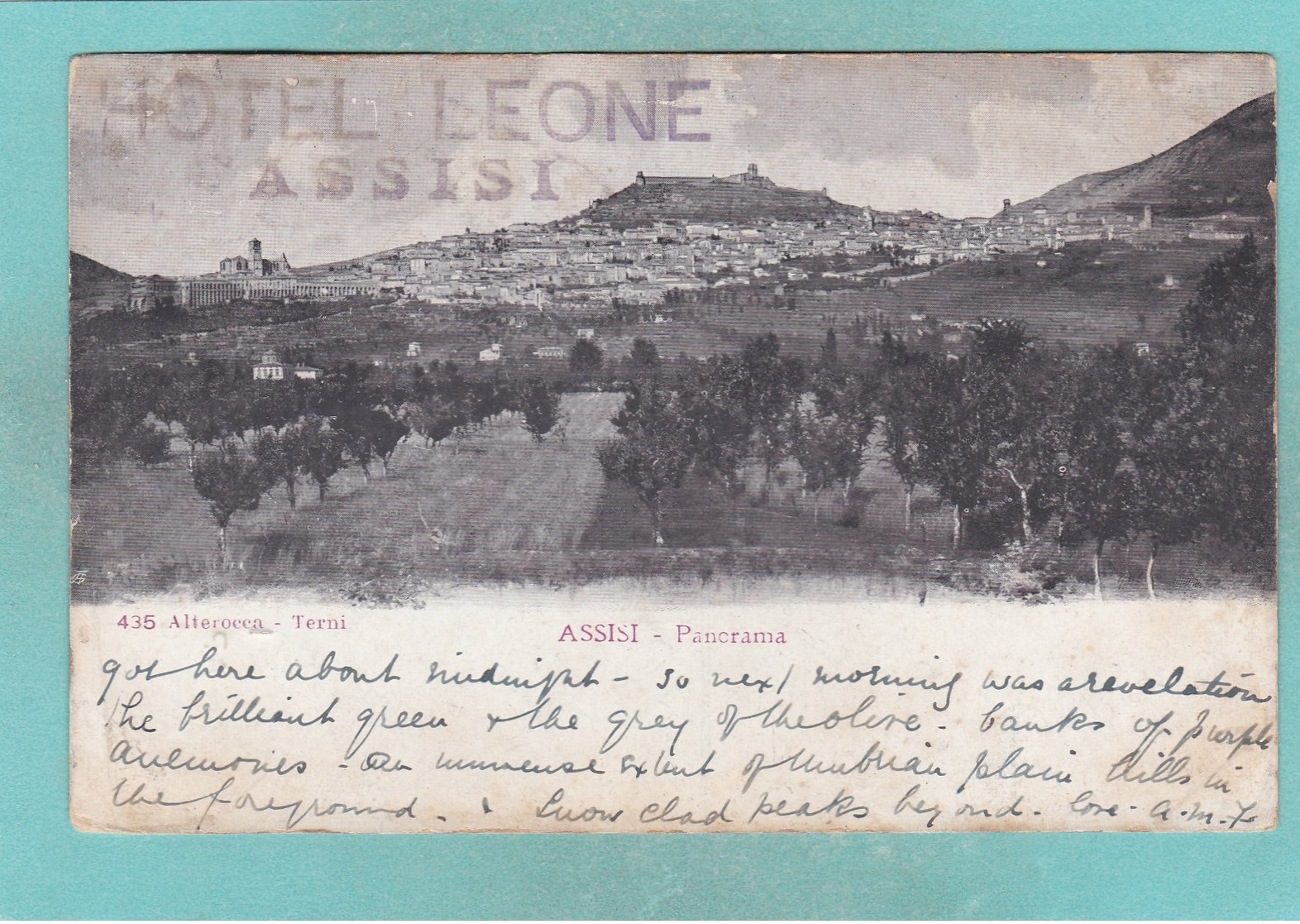 Old Post Card Of Assisi, Umbria, Italy,S64. - Otros & Sin Clasificación