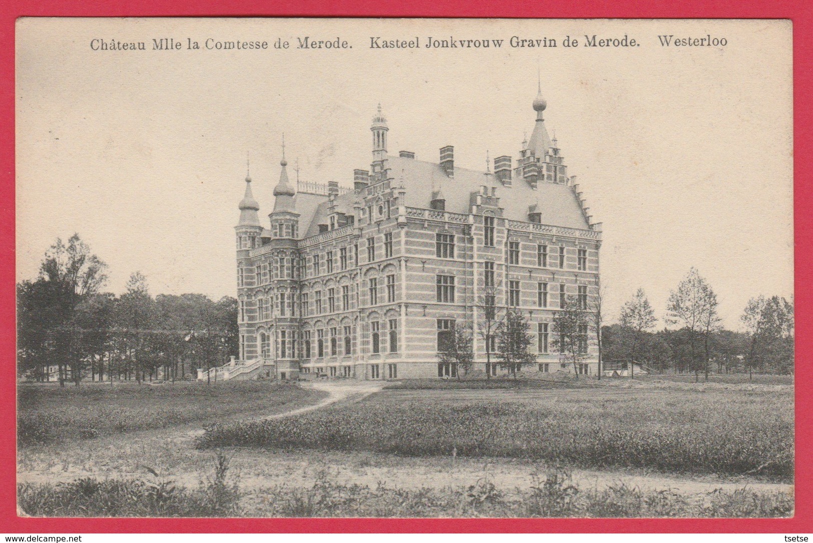 Westerloo - Kasteel Jonkvrouw Gravin De Merode - 1912 ( Verso Zien ) - Westerlo