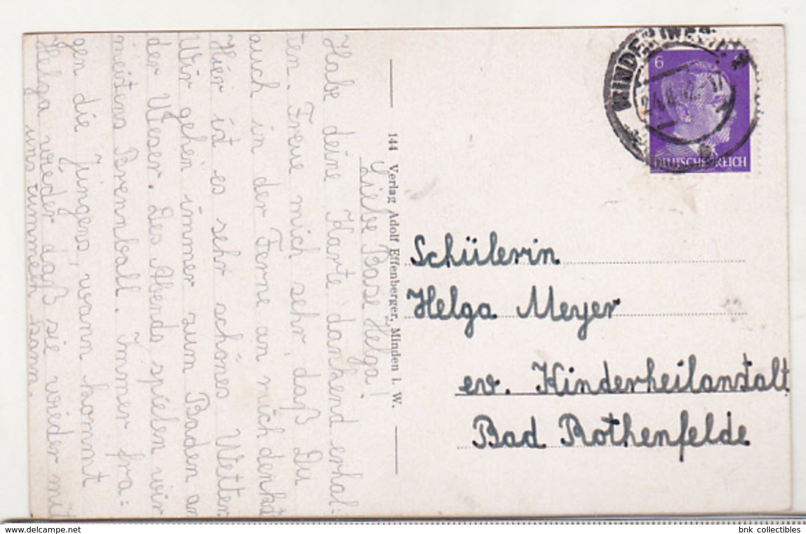 Germany Old Circulated Postcard - Porta Westfalica - Porta Westfalica