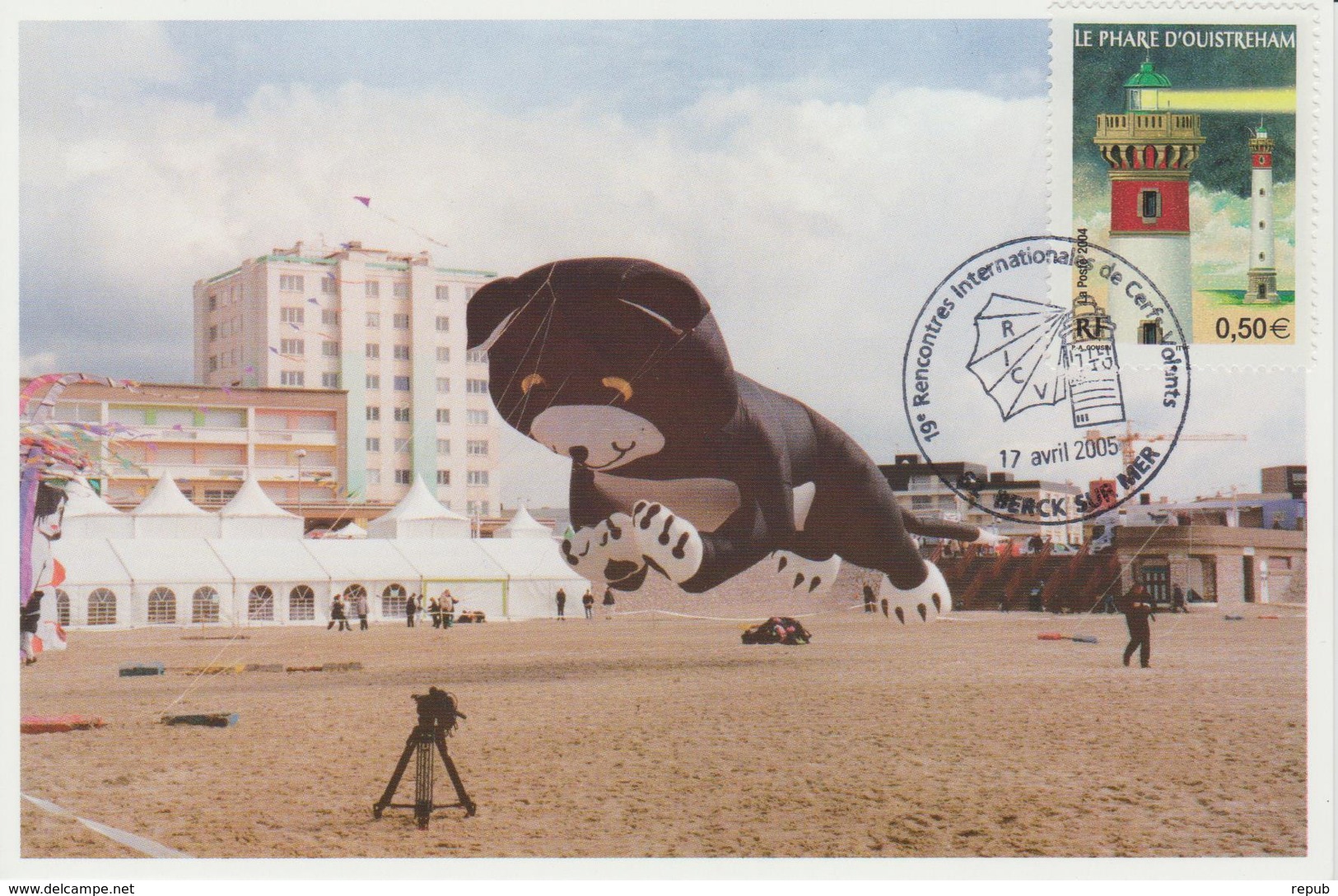 Berck Sur Mer Rencontre Internationale Cerfs-volants 2005 - Gedenkstempels