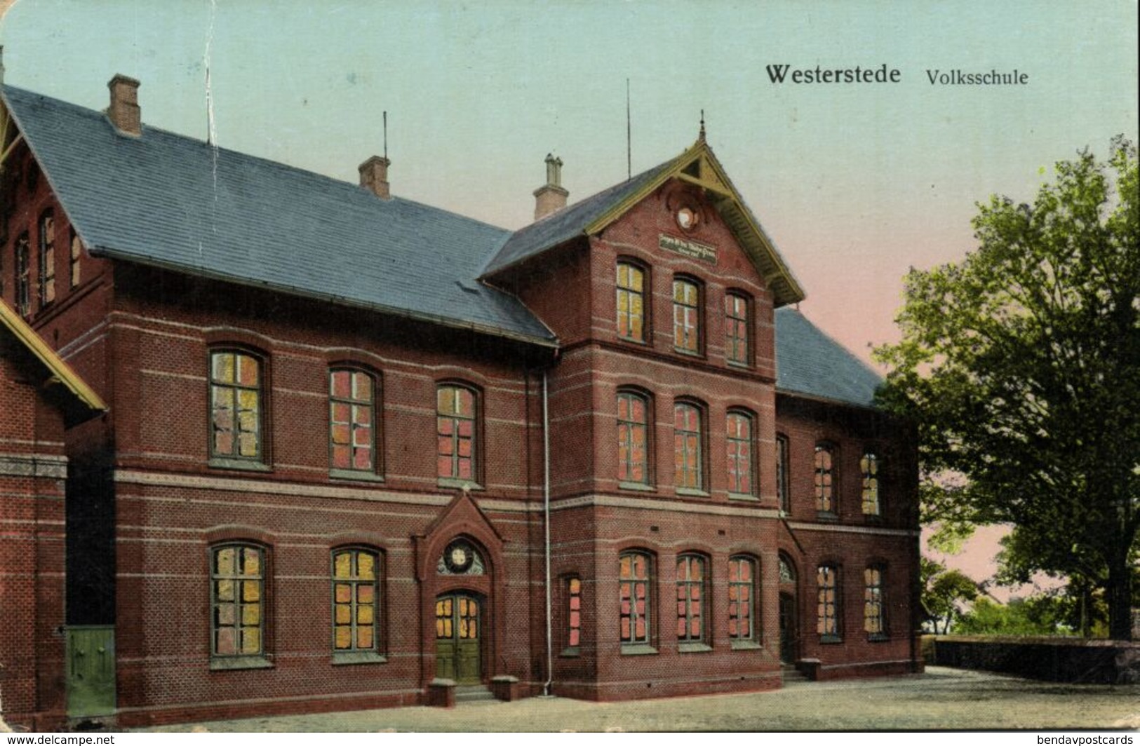 WESTERSTEDE, Volksschule (1914) AK - Westerstede